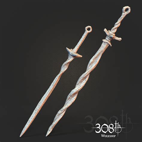 3D file Coiled Sword and Greatsword - Dark Souls 🗡️・Design to download ...