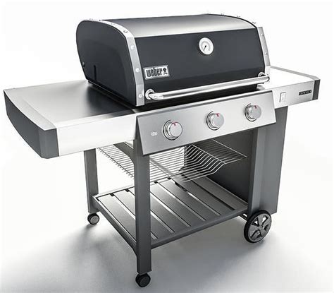 Grill Bbq Weber Genesis Ii 310 3d Model Cgtrader