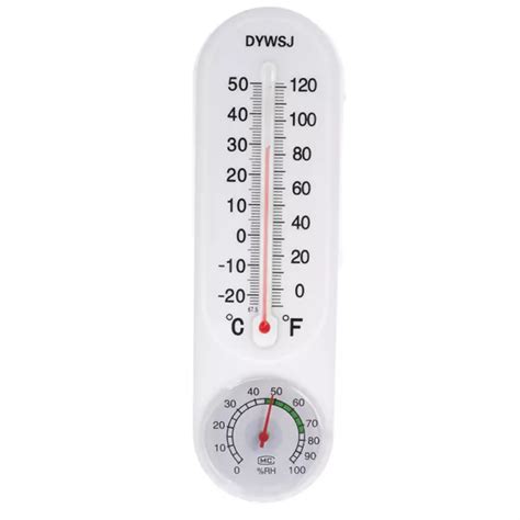 Wall Mounted Household Analog Thermometer Hygrometer Humidity Monitor