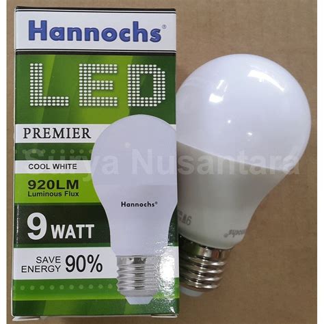 Jual Lampu Led Hannochs Premier Ledbulb W Hemat Terang Bergaransi