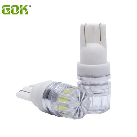 10pcs T10 Led Bulb W5w T10 2smd 5730 Led Car T10 Base 10pcs T10 Led