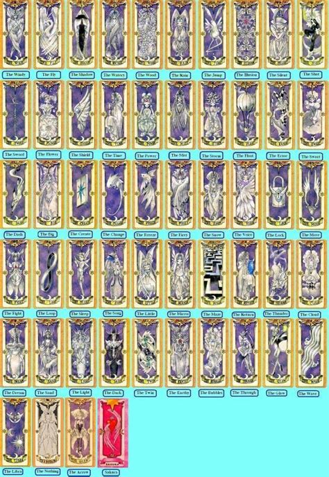 Css Clow Cards Nhật Ký Nghệ Thuật Mỹ Thuật Ma Thuật