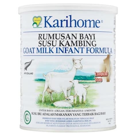 Karihome Goat Milk Infant Formula Step 1 400g Shopee Malaysia