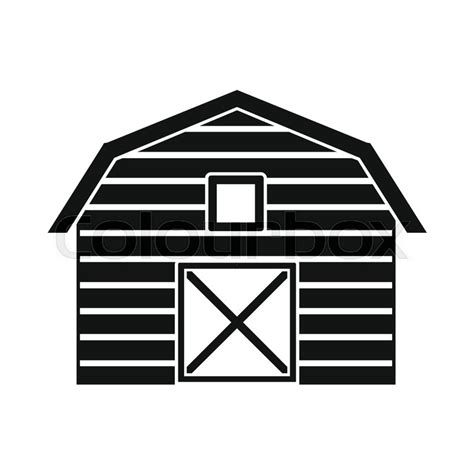 Barn Silhouette Vector At Vectorified Collection Of Barn