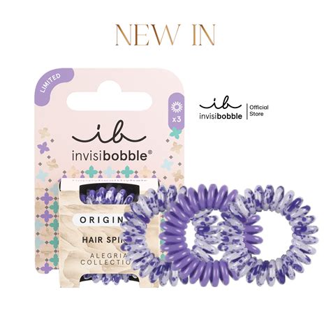 invisibobble ยางรดผม รน Power Be Visible 6pc 1 กลองม 6 ชน