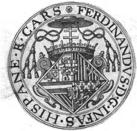 Seal Of Ferdinand Of Austria Infante Of Spain And Portugal