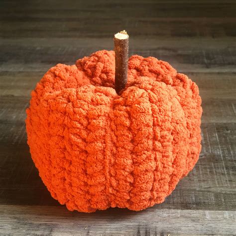 Chunky Crochet Pumpkin Pattern