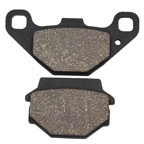 Cyleto Motorcycle Rear Brake Pads For Kawasaki Kx125 Kx 125 87 88 Kl250 Kl 250 Super Sherpa 00