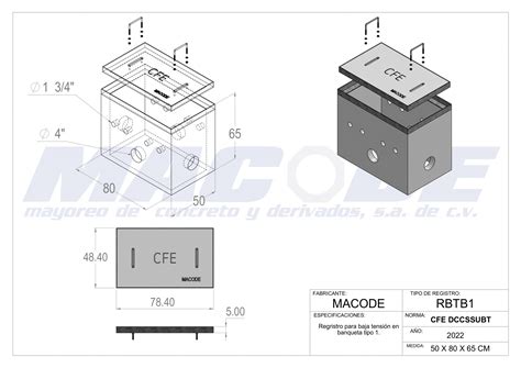 Registros Para Baja Tensión Macode