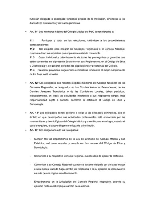 Informe Colegio Medico Del Per Cmp Pdf