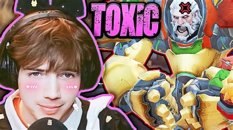 Calling Out A Toxic Teammate In Overwatch Funny Stream Moments