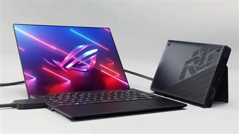 ASUS ROG Flow X13 Ultra Portable Notebook With External RTX 3080 GPU