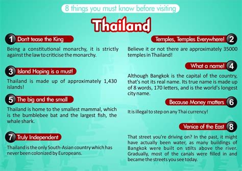 8 Things You Must Know Before Visiting Thailand Sotc Blog