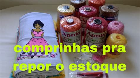 Comprinhas De Barbantes E Linhas Pra Repor O Estoque E Muitas Novidades