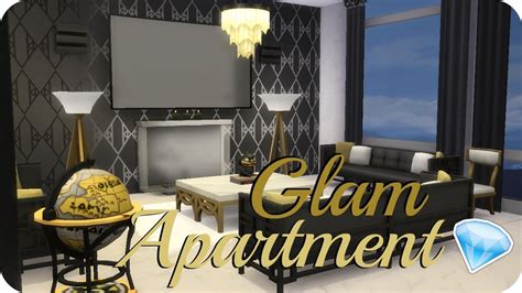 Sims 4 Vintage Glamour Luxurious Apartment YouTube