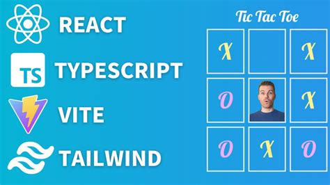 Learning React Typescript Tailwind And Vite With Tic Tac Toe Youtube