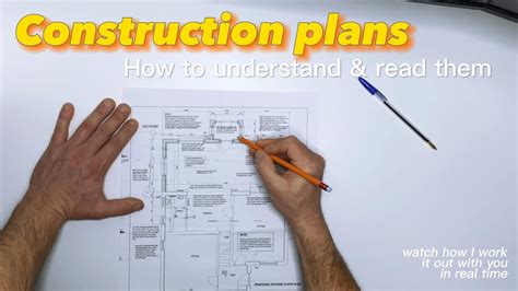 How To Reading Construction Drawings Floor Plans Architectural