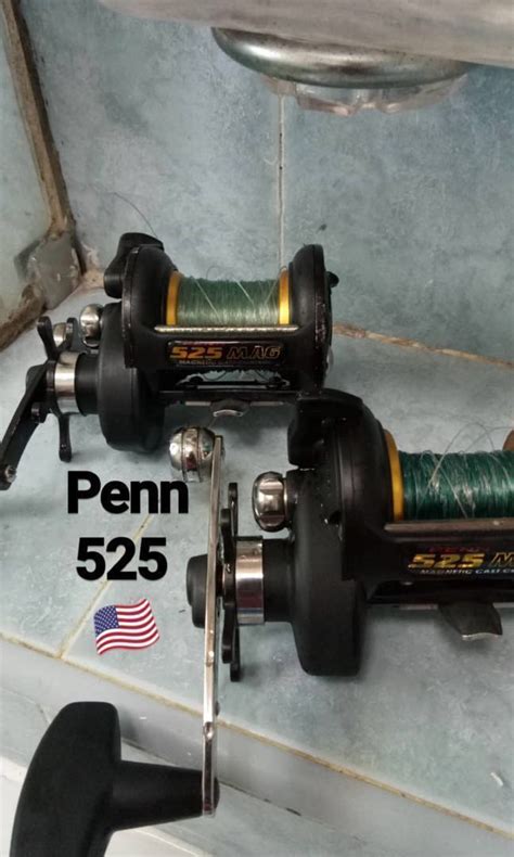 Penn 525 Slidey Mag Sports Equipment Fishing On Carousell