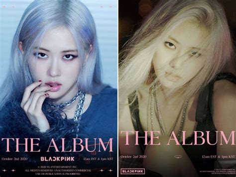 8 Captivating Blackpink The Album Teaser Posters Kpoppost