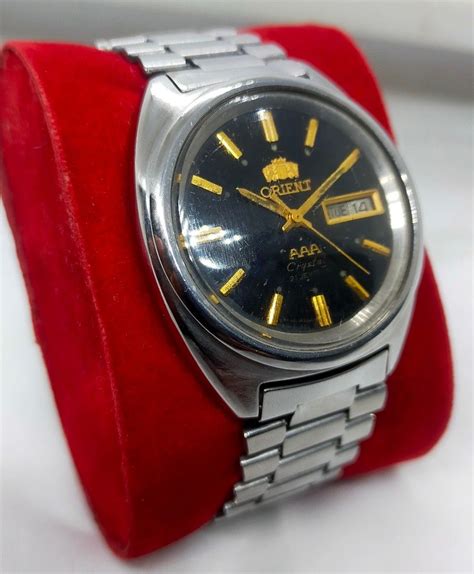 Jam Tangan Orient Triple A Automatic Japan Vintage Full Original