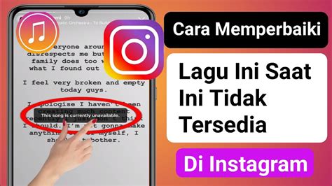 Cara Memperbaiki Lagu Ini Saat Ini Tidak Tersedia Di Instagram Lagu