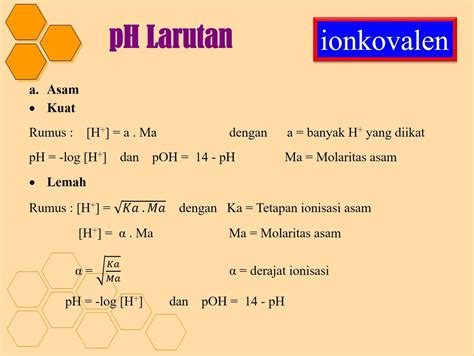 Cara Menghitung Ph Asam Lemah Satu Manfaat