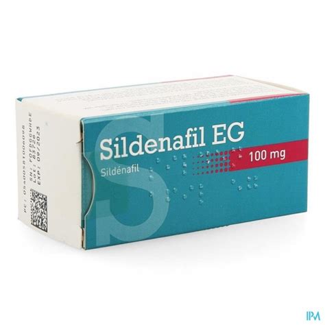 Sildenafil Eg 100 Mg Filmomh Tabl 12 X 100 Mg Apotheek Vanderhaegen