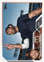 Brandon Crawford Topps Golden Mirror Image Variation Ssp