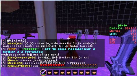 Server De Full Pvp Minecraft Pirata E Original 1 5 2 Muitos Faills E