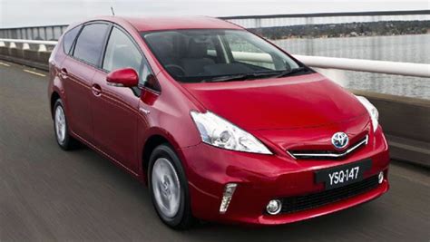 New Toyota Prius V Seven Seater Review Car Reviews Carsguide