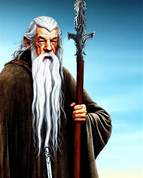 Gandalf From Lord Of The Rings In GTA V Cover Art By Stable