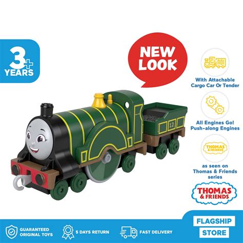 Jual NEW LOOK Thomas Friends Metal Engine Emily Mainan Kereta Anak