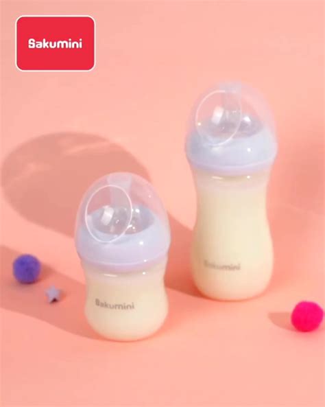 Sakumini Baby Natural Milk Feeding Bottle Botol Susu Bayi Lazada