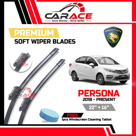 PROTON PERSONA VVT 2018 2023 Present CARACE Premium Soft Wiper Blades