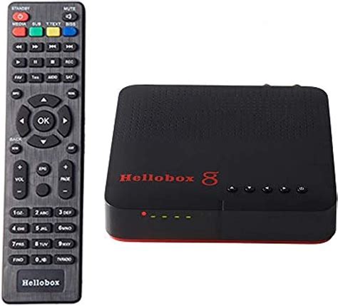 Nano Classic Hellobox 8 H 265 DVB T2 DVB S2 Combo Satellite Receiver