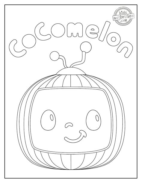 Most Adorable Cute Free Printable Cocomelon Coloring Pages | Kids ...