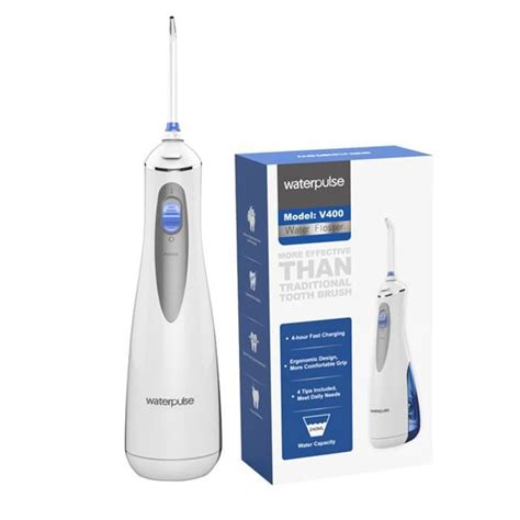 BLANC irrigateur buccal électrique V400 Jet dentaire Portable