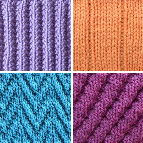 Rib Stitch Knitting Patterns Archives | Rib stitch knitting, Knit ...