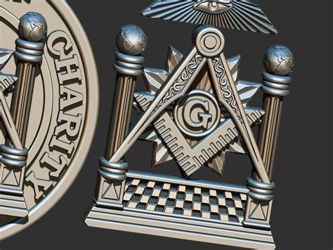 Masonic Tracing Board 3d Model 3d Printable Cgtrader