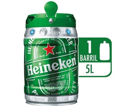 Loja 09 Av Belvedere CERVEJA HEINEKEN 5L CHOPP BARRIL