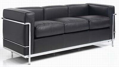 Le Corbusier Three Seat Sofa Lc2 Classicfactory24