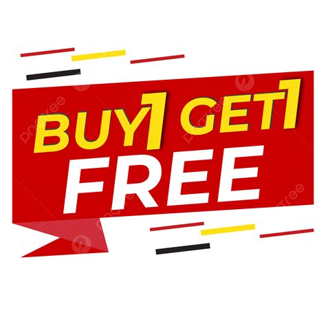 Creative Buy1 Get1 Free Png Vector Psd And Clipart With Transparent