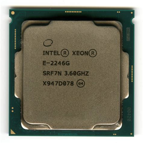 【やや傷や汚れあり】intel Xeon E 2246g Srf7n 中古 の落札情報詳細 ヤフオク落札価格検索 オークフリー