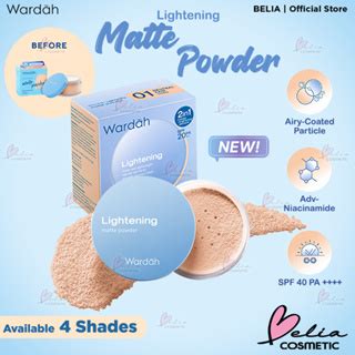 Jual Belia Wardah Lightening Matte Loose Powder G Bedak Tabur