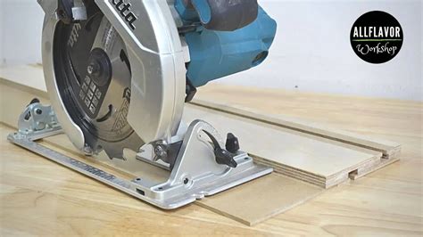 Simple Diy Circular Saw Guides Best For Beginners Allflavor Workshop