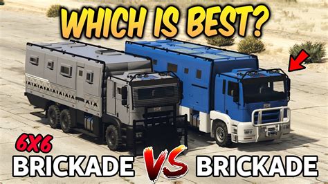 Gta Online Brickade X Vs Brickade Which Is Best Youtube