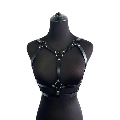 Soutien gorge Lingerie érotique en cuir pour adultes jarretelles Sexy tendance pour femmes