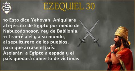 Ezequiel Capítulo 30 Mosqueteros de Yehovah