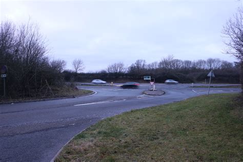 Northampton Road Joining The A43 © David Howard Cc By Sa20 Geograph Britain And Ireland