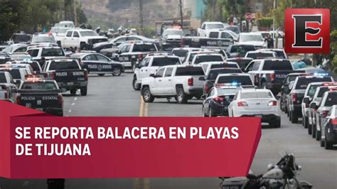 ÚLTIMO MINUTO Se registra balacera en Tijuana YouTube